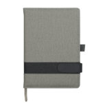 LIBRETA A5 CON CORREA MÁGNETICA BETHOVEN A3097 GRIS (POLIUTERANO / A3097.22 /  ARTICULOS PROMOCIONALES)