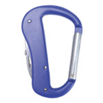 GANCHO MULTIFUNCIÓN JERRY A3098 AZUL (ALUMINIO / ACERO INOXIDABLE / A3098.09 /  ARTICULOS PROMOCIONALES)