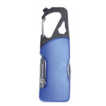 GANCHO MULTIFUNCIÓN CON LUZ LED JACKSON A3099 AZUL (ALUMINIO / ACERO INOXIDABLE / A3099.09 /  ARTICULOS PROMOCIONALES)