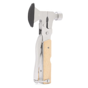 MULTI HERRAMIENTA PLEGABLE DE MADERA LEÑADOR A3101 PLATA (MADERA / ACERO INOXIDABLE / A3101.17 /  ARTICULOS PROMOCIONALES)