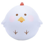 ANTIESTRÉS SQUISHY DE POLLO CHICKEN A3102 BLANCO (POLIURETANO / A3102.01 /  ARTICULOS PROMOCIONALES)