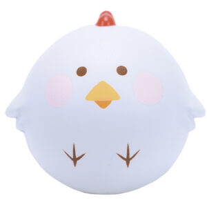 ANTIESTRÉS SQUISHY DE POLLO CHICKEN A3102 BLANCO (POLIURETANO / A3102.01 /  ARTICULOS PROMOCIONALES)