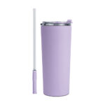 TERMO DE ACERO INOXIDABLE DE 600 ML. DINO A3105 LILA (ACERO INOXIDABLE / A3105.16 /  ARTICULOS PROMOCIONALES)