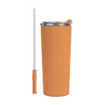 TERMO DE ACERO INOXIDABLE DE 600 ML. DINO A3105 NARANJA (ACERO INOXIDABLE / A3105.03 /  ARTICULOS PROMOCIONALES)