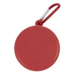 VASO PLEGABLE CON PASTILLERO PILDORA A3106 ROJO (PLÁSTICO PP / ALUMINIO / A3106.04 /  ARTICULOS PROMOCIONALES)