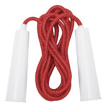 CUERDA PARA SALTAR BRINKITO A3109 ROJO (PLÁSTICO PP / POLIÉSTER / A3109.04 /  ARTICULOS PROMOCIONALES)