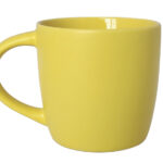 TAZA BICOLOR MATE 11 OZ LUCOLOR A3112 AMARILLO (CERÁMICA / A3112.07 /  ARTICULOS PROMOCIONALES)
