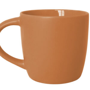 TAZA BICOLOR MATE 11 OZ LUCOLOR A3112 NARANJA (CERÁMICA / A3112.03 /  ARTICULOS PROMOCIONALES)