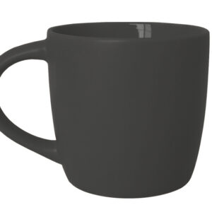 TAZA BICOLOR MATE 11 OZ LUCOLOR A3112 NEGRO (CERÁMICA / A3112.02 /  ARTICULOS PROMOCIONALES)