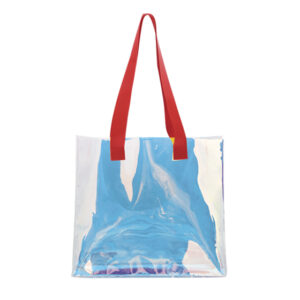 BOLSA TORNASOL CON ASAS DE COLOR TRENDY A3114 ROJO (PLÁSTICO TPU / A3114.04 /  ARTICULOS PROMOCIONALES)