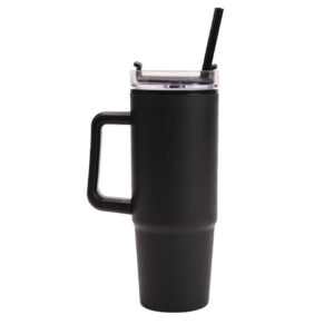 TERMO DE PLÁSTICO DE 770 ML. CARIBE A3119 NEGRO (PLÁSTICO PP / PLÁSTICO AS / A3119.02 /  ARTICULOS PROMOCIONALES)