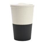 VASO DE FIBRA DE TRIGO CAP. 380 ML. COFFY A3120 NEGRO (FIBRA DE TRIGO / A3120.02 /  ARTICULOS PROMOCIONALES)