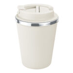 TERMO DE 350 ML.VANILLA A3124 BLANCO (EXTERIOR: PLÁSTICO / INTERIOR: ACERO INOXIDABLE / A3124.01 /  ARTICULOS PROMOCIONALES)