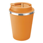 TERMO DE 350 ML. VANILLA A3124 NARANJA (EXTERIOR: PLÁSTICO / INTERIOR: ACERO INOXIDABLE / A3124.03 /  ARTICULOS PROMOCIONALES)