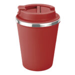 TERMO DE 350 ML. VANILLA A3124 ROJO (EXTERIOR: PLÁSTICO / INTERIOR: ACERO INOXIDABLE / A3124.04 /  ARTICULOS PROMOCIONALES)