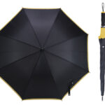 PARAGUAS DE APERTURA AUTOMÁTICA 8 GAJOS ANNY A3129 AMARILLO (PONGEE / A3129.07 /  ARTICULOS PROMOCIONALES)