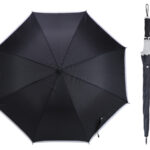 PARAGUAS DE APERTURA AUTOMÁTICA 8 GAJOS ANNY A3129 BLANCO (PONGEE / A3129.01 /  ARTICULOS PROMOCIONALES)