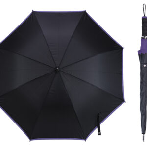 PARAGUAS DE APERTURA AUTOMÁTICA 8 GAJOS ANNY A3129 MORADO (PONGEE / A3129.29 /  ARTICULOS PROMOCIONALES)