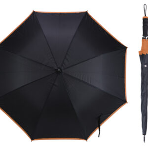 PARAGUAS DE APERTURA AUTOMÁTICA 8 GAJOS ANNY A3129 NARANJA (PONGEE / A3129.03 /  ARTICULOS PROMOCIONALES)