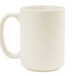 TARRO MATE DE SUBLIMACIÓN 15 OZ SUBLI CREAM A3132 BEIGE (CERÁMICA / A3132.24 /  ARTICULOS PROMOCIONALES)