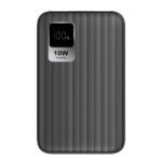 BATERÍA DE CARGA RÁPIDA CAP. 5,000 MAH ELEGANT A3139 NEGRO (PLÁSTICO ABS / A3139.02 /  ARTICULOS PROMOCIONALES)