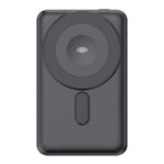 BATERÍA INALÁMBRICA 3 EN 1 CON SOPORTE CAP. 5,000 MAH MAGNETIC A3140 NEGRO (PLÁSTICO ABS / A3140.02 /  ARTICULOS PROMOCIONALES)