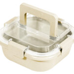 BOX LUNCH HERMÉTICO DE FIBRA DE TRIGO TATIANA A3149 BEIGE (FIBRA DE TRIGO / PLÁSTICO / A3149.24 /  ARTICULOS PROMOCIONALES)