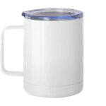 TERMO DE ACERO INOXIDABLE DE SUBLIMACIÓN 350 ML. SUBLI CANDEL A3156 BLANCO (ACERO INOXIDABLE / A3156.01 /  ARTICULOS PROMOCIONALES)