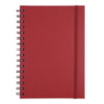 LIBRETA A5 CON ARILLO METÁLICO RULFO A3160 ROJO (PU / A3160.04 /  ARTICULOS PROMOCIONALES)