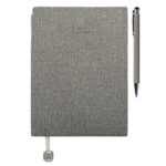 AGENDARIO CON BOLÍGRAFO VENECIA A3167 GRIS (LIBRETA: PU // BOLÍGRAFO: ALUMINIO // ESTUCHE: CARTÓN / A3167.22 /  ARTICULOS PROMOCIONALES)
