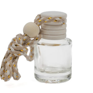 BOTELLA DIFUSORA DE 5 ML. PARA FRAGANCIA (NO INCLUÍDA), EOLO A3170 TRANSPARENTE (VIDRIO / MADERA / POLIÉSTER / A3170.19 /  ARTICULOS PROMOCIONALES)