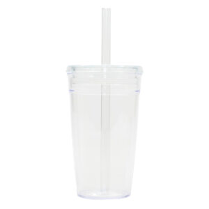 VASO DE PLÁSTICO DE 450 ML. CONGA A3172 TRANSPARENTE (PLÁSTICO PS / SILICÓN / A3172.19 /  ARTICULOS PROMOCIONALES)