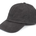 GORRA DE ALGODÓN DESLAVADO INDIE A3173 NEGRO (ALGODÓN / A3173.02 /  ARTICULOS PROMOCIONALES)