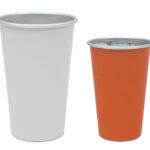 VASO DE ALUMINIO QUE CAMBIA DE COLOR CAMALEON A3175 NARANJA (ALUMINIO / A3175.03 /  ARTICULOS PROMOCIONALES)