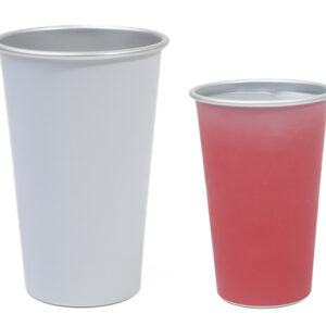 VASO DE ALUMINIO QUE CAMBIA DE COLOR CAMALEON A3175 ROJO (ALUMINIO / A3175.04 /  ARTICULOS PROMOCIONALES)