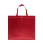 BOLSA DE NONWOVEN METALIZADO GLEAM A3188 ROJO (NON WOVEN CON PELÍCULA PLÁSTICA / A3188.04 /  ARTICULOS PROMOCIONALES)