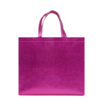 BOLSA DE NONWOVEN METALIZADO GLEAM A3188 ROSA (NON WOVEN CON PELÍCULA PLÁSTICA / A3188.05 /  ARTICULOS PROMOCIONALES)