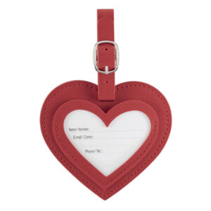 IDENTIFICADOR DE MALETAS DE PU KOKORO A3202 ROJO (PU / A3202.04 /  ARTICULOS PROMOCIONALES)