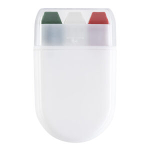 BARRA PINTA CARITAS MEXICOLOR A3209 BLANCO (PLÁSTICO / CERA / A3209.01 /  ARTICULOS PROMOCIONALES)