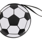 ESTUCHE MONEDERO DE BALÓN DE SOCCER MARADONA A3219 NEGRO (HOJALATA / POLIÉSTER / A3219.02 /  ARTICULOS PROMOCIONALES)