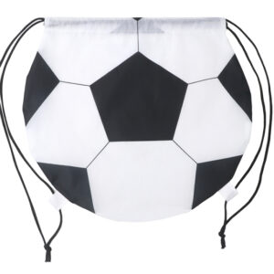 MORRAL DE SOCCER CON JARETAS TIQUITACA A3232 BLANCO (POLIÉSTER / A3232.01 /  ARTICULOS PROMOCIONALES)