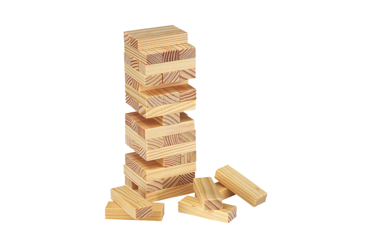 JUEGO DE HABILIDAD TORRE (EN7 MADERA) - ARTICULO PROMOCIONAL - Image 1