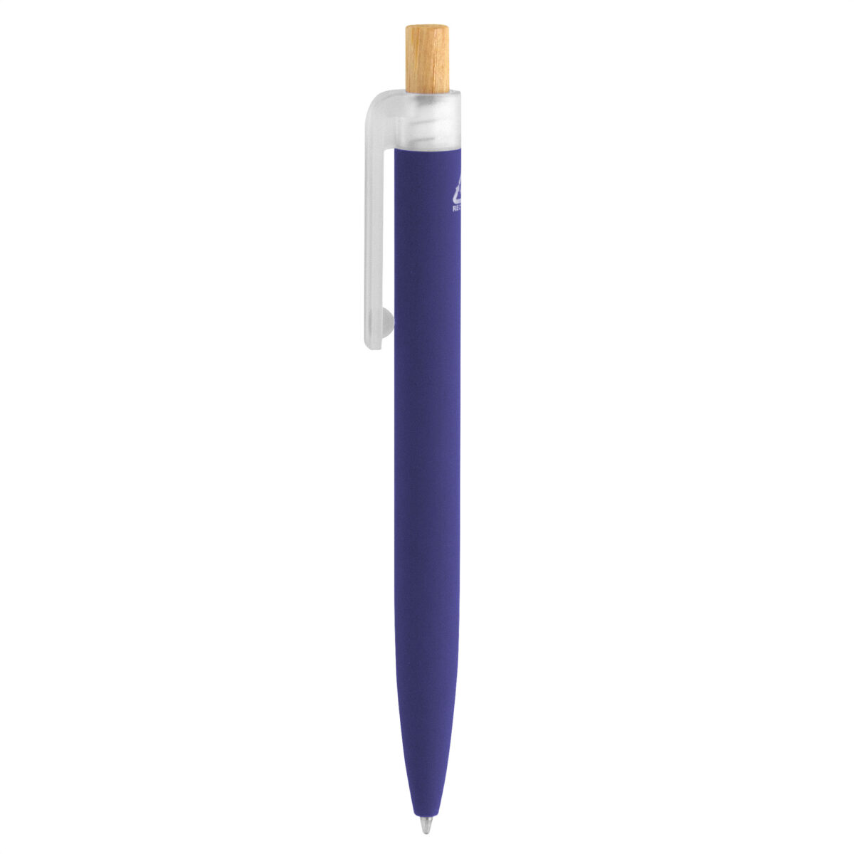 BOLÍGRAFO ALUMINIO RECICLADO Y BAMBÚ BALU (BP325 ROYAL BLUE) - ARTICULO PROMOCIONAL - Image 1