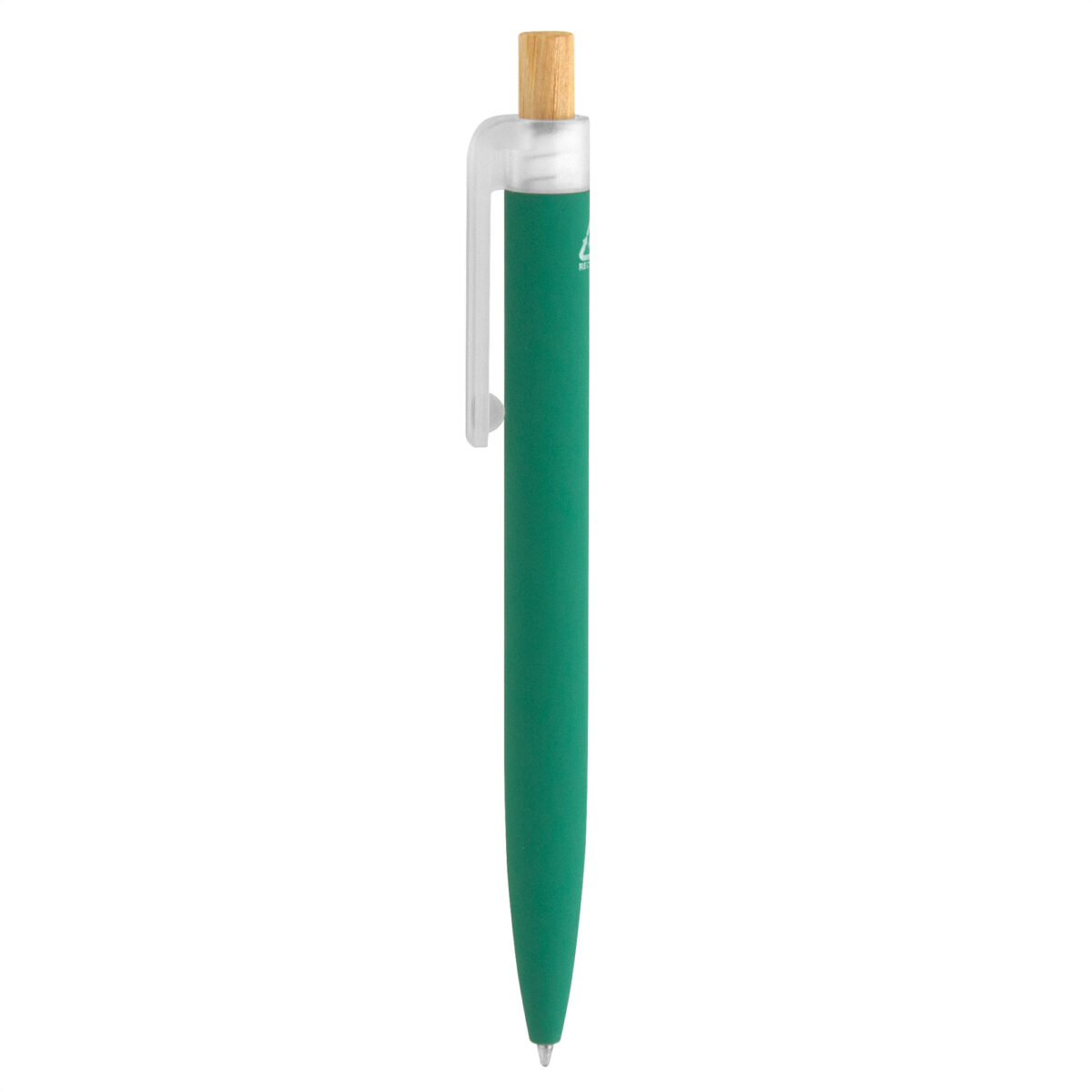 BOLÍGRAFO ALUMINIO RECICLADO Y BAMBÚ BALU (BP325 VERDE) - ARTICULO PROMOCIONAL - Image 1