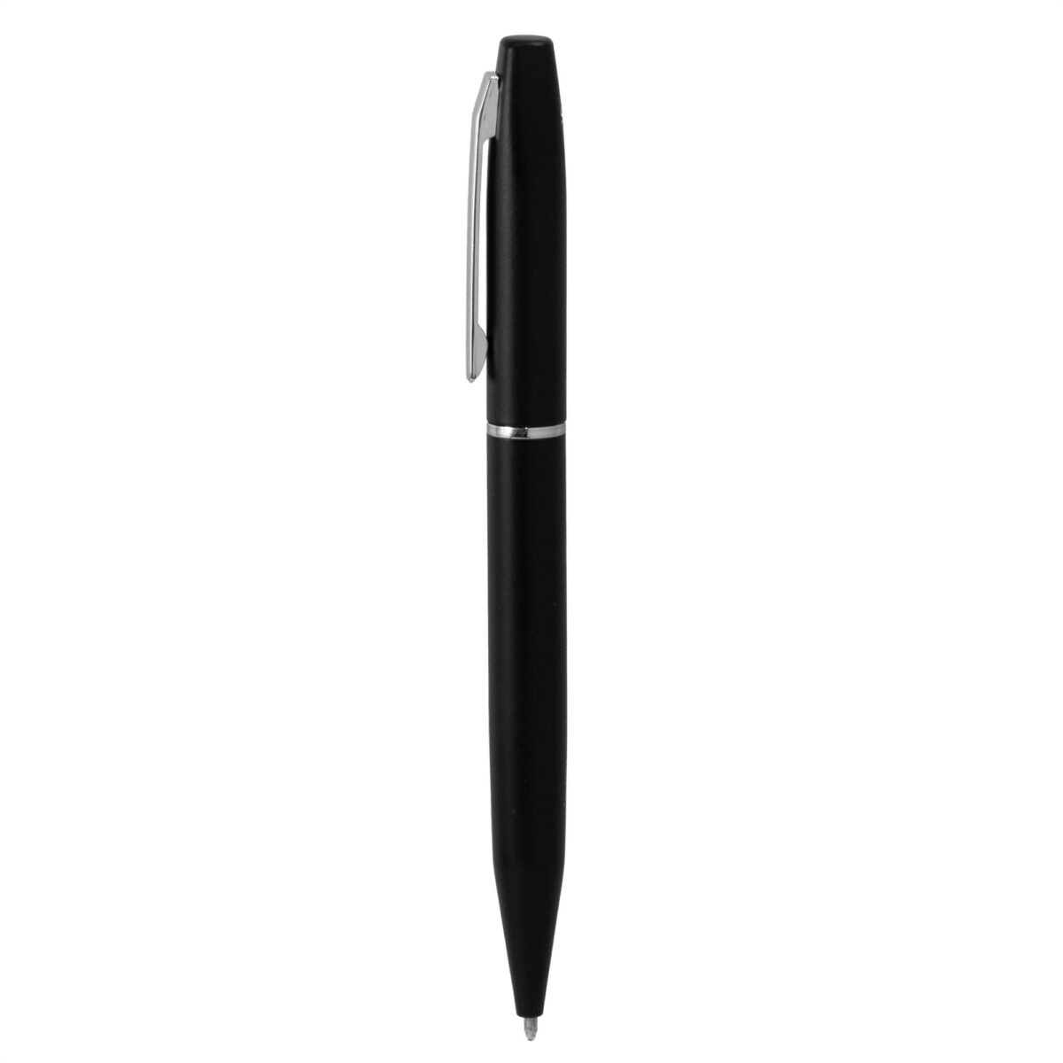 BOLÍGRAFO MORK (BP331 NEGRO + PLATA) - ARTICULO PROMOCIONAL - Image 1