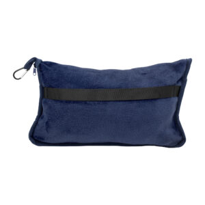 MANTA Y ALMOHADA DE VIAJE TEDDY (T775 AZUL) - ARTICULO PROMOCIONAL