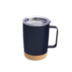 MUG TÉRMICO KORK (T762 AZUL) - ARTICULO PROMOCIONAL
