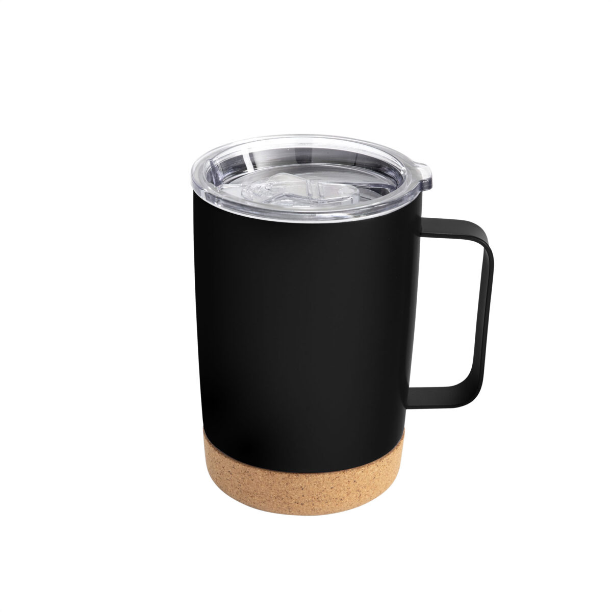 MUG TÉRMICO KORK (T762 NEGRO) - ARTICULO PROMOCIONAL - Image 1