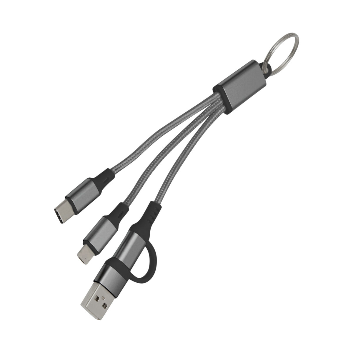 CABLE DE CARGA UNIKEY (EC778 GRIS) - ARTICULO PROMOCIONAL - Image 1