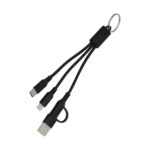 CABLE DE CARGA UNIKEY (EC778 NEGRO) - ARTICULO PROMOCIONAL
